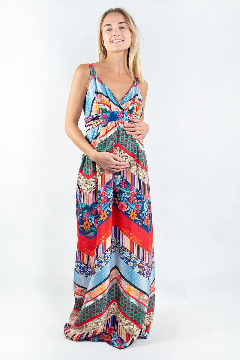 Robe Maternité Patchwork 3 Robe Maternité Patchwork