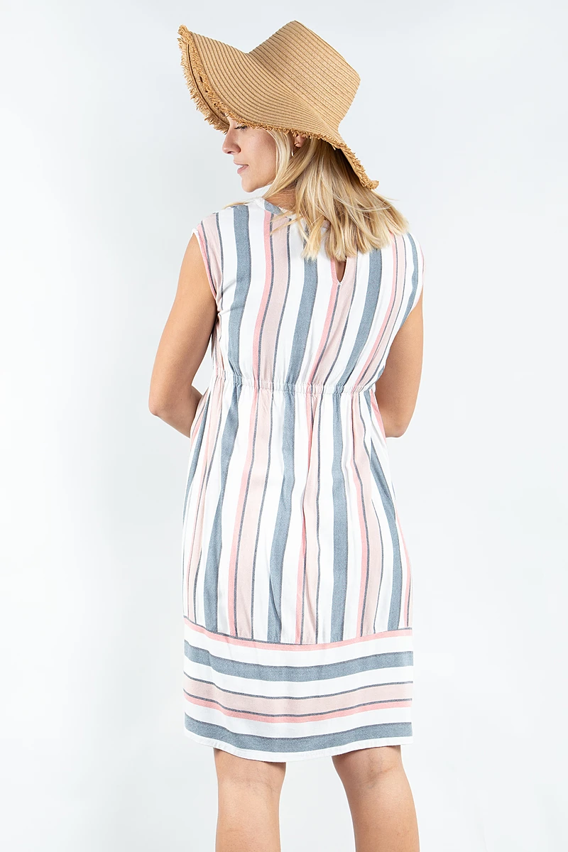 Robe De Grossesse À Rayures 5 Robe De Grossesse À Rayures – Image 3