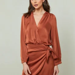 Robe Christina -Pas Cher Vestylis Magasin large 222022 ORANGE 0082