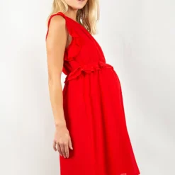 Robe Maternité Plisso