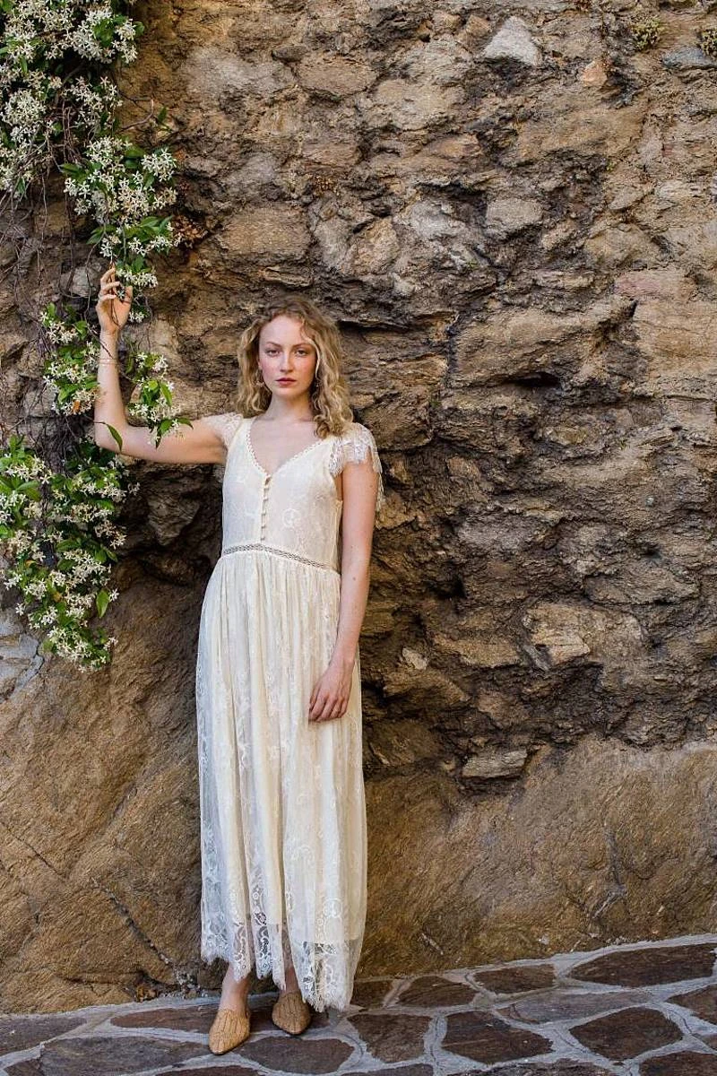 Louise Misha Robe Louise Ivory 7 Louise Misha Robe Louise Ivory – Image 5