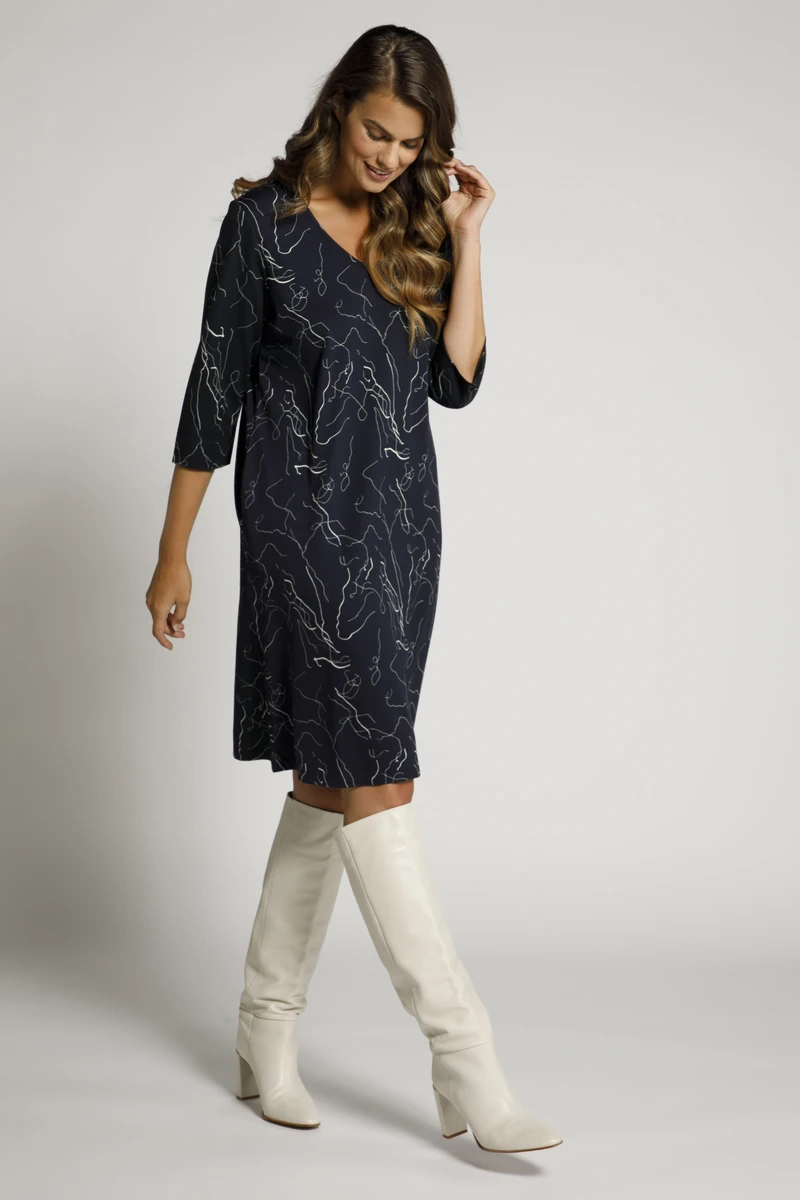 Ulla Popken Robe Scribble 4 Ulla Popken Robe Scribble – Image 2