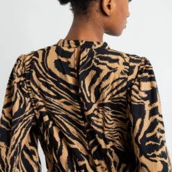 ICHI Robe Sirrike -Pas Cher Vestylis Magasin large A5Z02Q 4