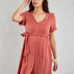 Robe Maternité Julee -Pas Cher Vestylis Magasin large A95QZV