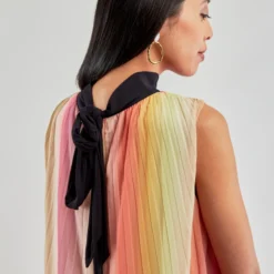 Scotch & Soda Robe Rainbow -Pas Cher Vestylis Magasin large AE1A5I 4