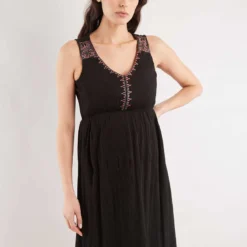 Seraphine Robe Maternité Nanetteembroidered -Pas Cher Vestylis Magasin large APEMV9 1