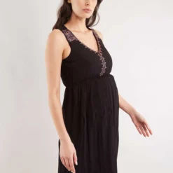 Seraphine Robe Maternité Nanetteembroidered -Pas Cher Vestylis Magasin large APEMV9 3