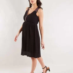 Seraphine Robe Maternité Nanetteembroidered -Pas Cher Vestylis Magasin large APEMV9 4