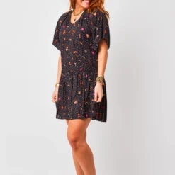 DES PETITS HAUTS Robe Tigrou -Pas Cher Vestylis Magasin large AR0IRN