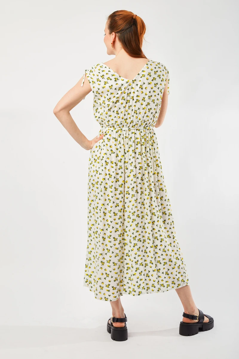 Mamalicious Robe Maternité Limone 5 Mamalicious Robe Maternité Limone – Image 3