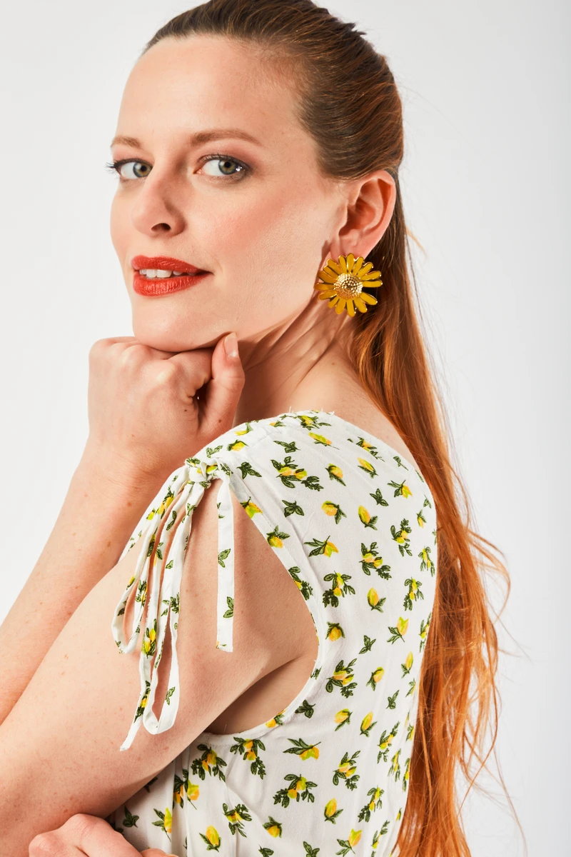 Mamalicious Robe Maternité Limone 7 Mamalicious Robe Maternité Limone – Image 5