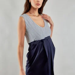 Robe Maternité Verona -Pas Cher Vestylis Magasin large AW019A 2