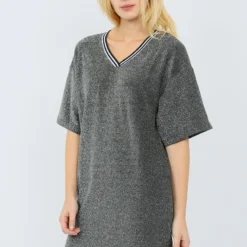 Robe Paillette Argent