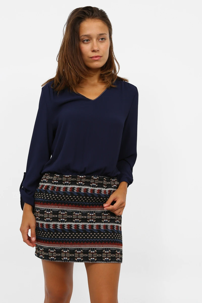 Robe Inca Bleue 4 Robe Inca Bleue – Image 2