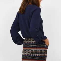 Robe Inca Bleue 7 Robe Inca Bleue -Pas Cher Vestylis Magasin large EB5A1499