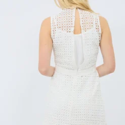 Robe Broderie Blanche -Pas Cher Vestylis Magasin large EB5A4167