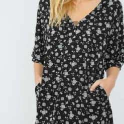 Robe Tallule Fleur -Pas Cher Vestylis Magasin large EB5A9153