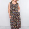 Ulla Popken Robe Floral