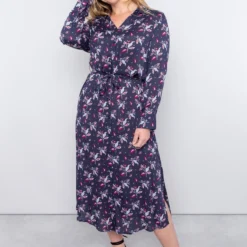 Ulla Popken Robe Paisley