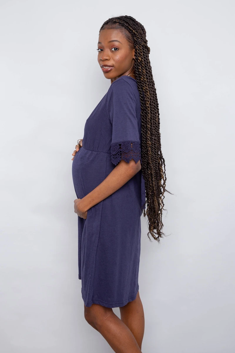 Mamalicious Robe Maternité Mlalisa 5 Mamalicious Robe Maternité Mlalisa – Image 3