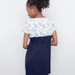 Robe Maternité De Grossesse Bettina Marine -Pas Cher Vestylis Magasin large IMG 1661