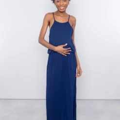 Robe Maternité Longue De Grossesse Ema