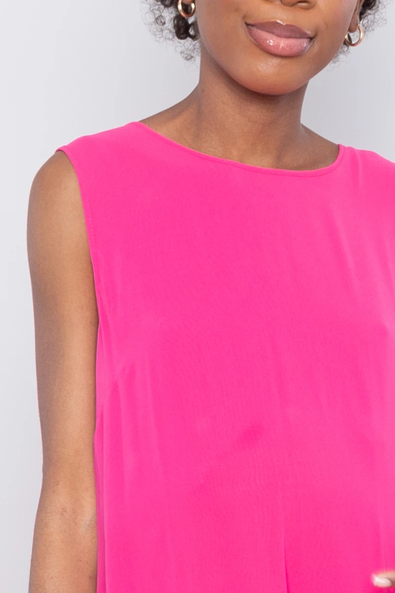 Robe Maternité De Grossesse Habillée Fuchsia 6 Robe Maternité De Grossesse Habillée Fuchsia – Image 4