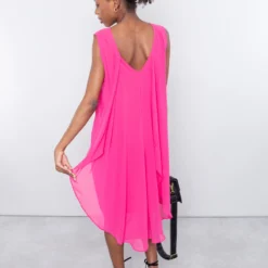 Robe Maternité De Grossesse Habillée Fuchsia 8 Robe Maternité De Grossesse Habillée Fuchsia -Pas Cher Vestylis Magasin large IMG 1781