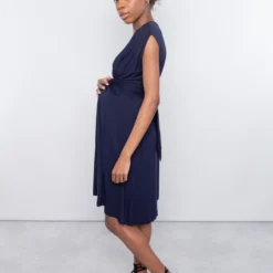 Robe Maternité Blue 7 Robe Maternité Blue -Pas Cher Vestylis Magasin large IMG 1792