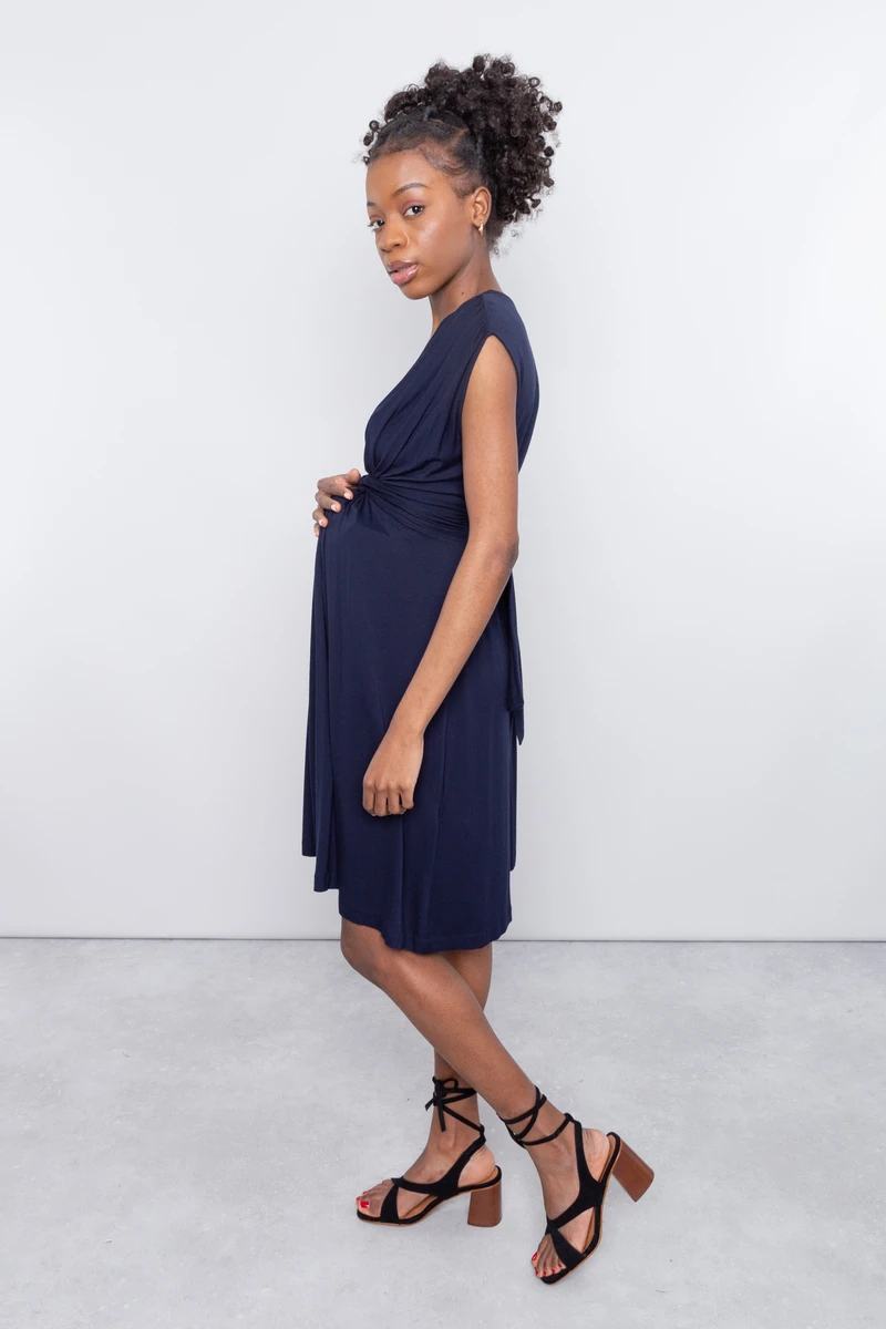 Robe Maternité Blue 4 Robe Maternité Blue – Image 2