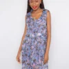 Louise Misha Robe Omolia Blue Flowers -Pas Cher Vestylis Magasin large IMG 3940