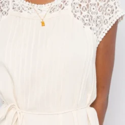 Louise Misha Robe Adela Cream -Pas Cher Vestylis Magasin large IMG 4091