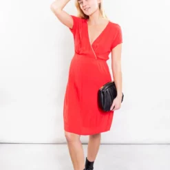 Robe De Grossesse Et D'allaitement Audrey Corail