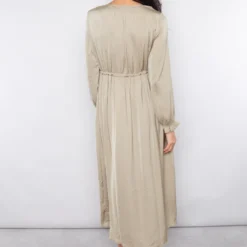 Louise Misha Robe Chally Khaki 10 Louise Misha Robe Chally Khaki -Pas Cher Vestylis Magasin large IMG 5090