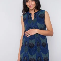 Robe Maternité Paon -Pas Cher Vestylis Magasin large IMG 5385