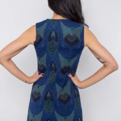 Robe Maternité Paon -Pas Cher Vestylis Magasin large IMG 5391