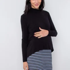 Robe Maternité De Grossesse Et Allaitement Palmina Bi-matière 6 Robe Maternité De Grossesse Et Allaitement Palmina Bi-matière -Pas Cher Vestylis Magasin large IMG 5506