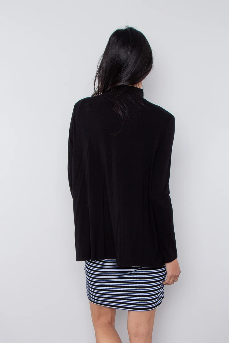 Robe Maternité De Grossesse Et Allaitement Palmina Bi-matière 5 Robe Maternité De Grossesse Et Allaitement Palmina Bi-matière – Image 3