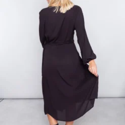 NA-KD Robe Tie Overlap -Pas Cher Vestylis Magasin large IMG 6833