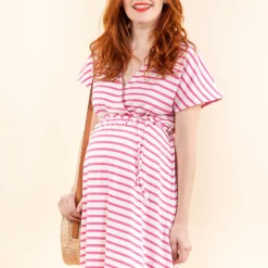 Robe Maternité Et Allaitement Marietta -Pas Cher Vestylis Magasin large IMG 7115