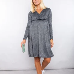 Mamalicious Robe Maternité Et Allaitement Mljasmin -Pas Cher Vestylis Magasin large IMG 7583 1