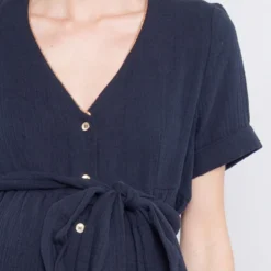 Robe Maternité Et Allaitement Genevie -Pas Cher Vestylis Magasin large IMG 9046