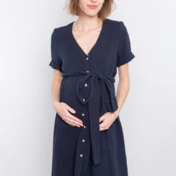 Robe Maternité Et Allaitement Genevie -Pas Cher Vestylis Magasin large IMG 9047