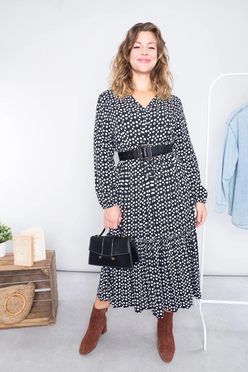 Ulla Popken Robe Dotty 3 Ulla Popken Robe Dotty