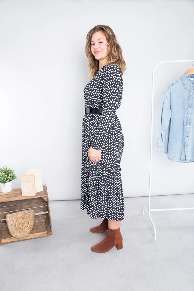 Ulla Popken Robe Dotty 5 Ulla Popken Robe Dotty – Image 3