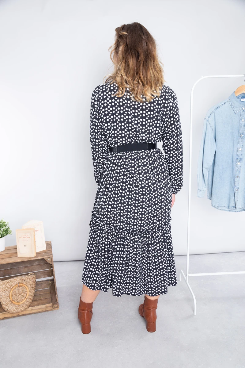 Ulla Popken Robe Dotty 6 Ulla Popken Robe Dotty – Image 4