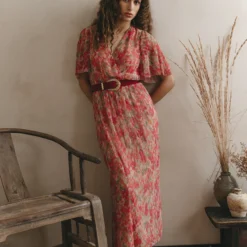 Robe Jewel -Pas Cher Vestylis Magasin large JEWEL 12218 ROSE Copie