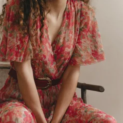 Robe Jewel -Pas Cher Vestylis Magasin large JEWEL 12218 ROSE P3