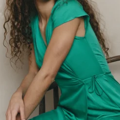 Robe Jolie -Pas Cher Vestylis Magasin large JOLIE 12235 VERT P3