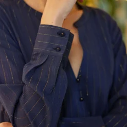 LA PETITE ETOILE Robe Juana -Pas Cher Vestylis Magasin large JUANA 6 MARINE P4